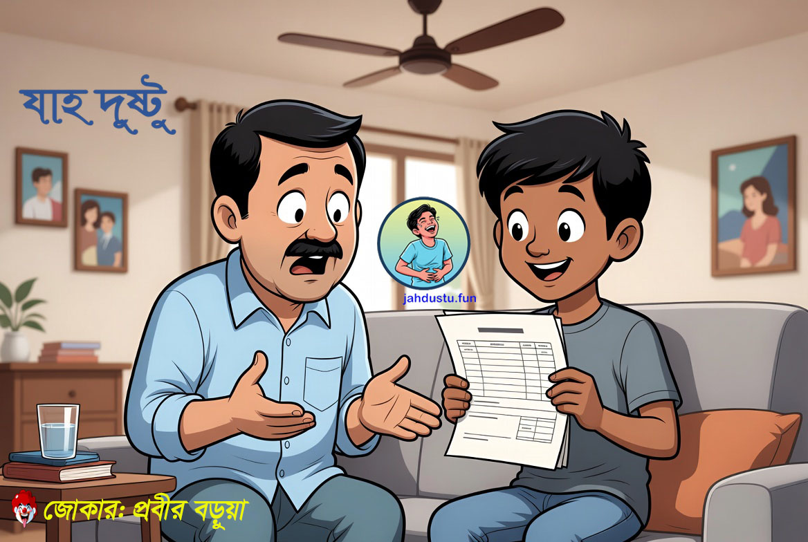 ফেল করেও খুশি