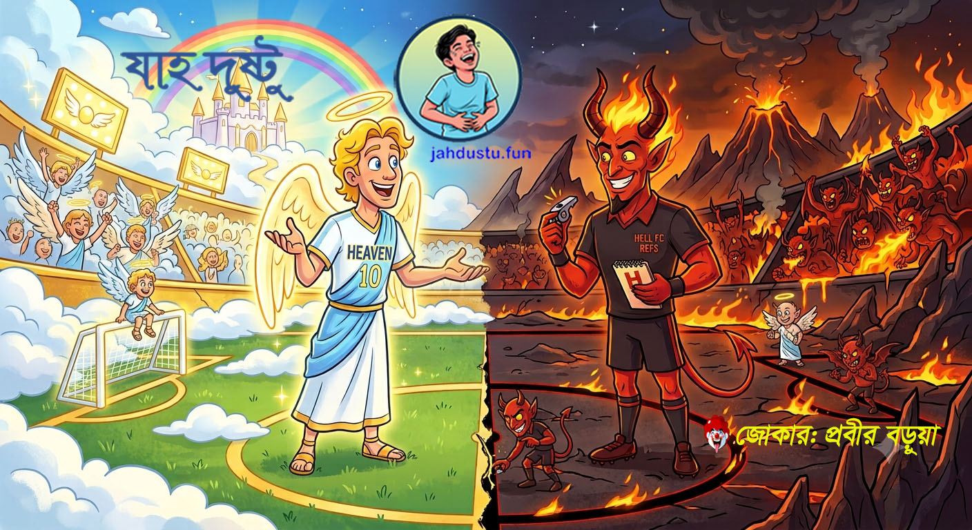 স্বর্গ-নরকের ফুটবল টুর্নামেন্ট