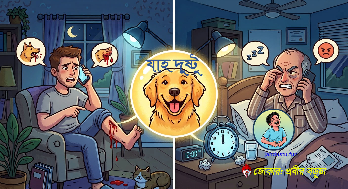 কুকুরটাতো জানে না